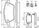0 986 494 157 Bosch Тормозные колодки