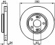 0 986 478 734 Bosch Гальмівний диск