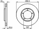 0 986 478 097 Bosch Тормозной диск