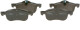 0 986 424 758 Bosch Тормозные колодки для Rover 75