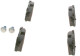 0 986 494 099 Bosch Гальмівні колодки