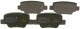 0 986 494 404 Bosch Тормозные колодки для Toyota Verso