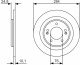 0 986 479 A13 Bosch Тормозной диск для Hyundai i40