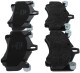0 986 494 709 Bosch Гальмівні колодки для Porsche 911