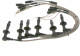0 986 356 373 Bosch Комплект дротів запалювання для Porsche 911