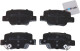 37735 A.B.S. Тормозные колодки для Toyota Verso