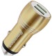 Usb зарядка в авто Reddax Metal Series RDX-106-GOLD-MIC