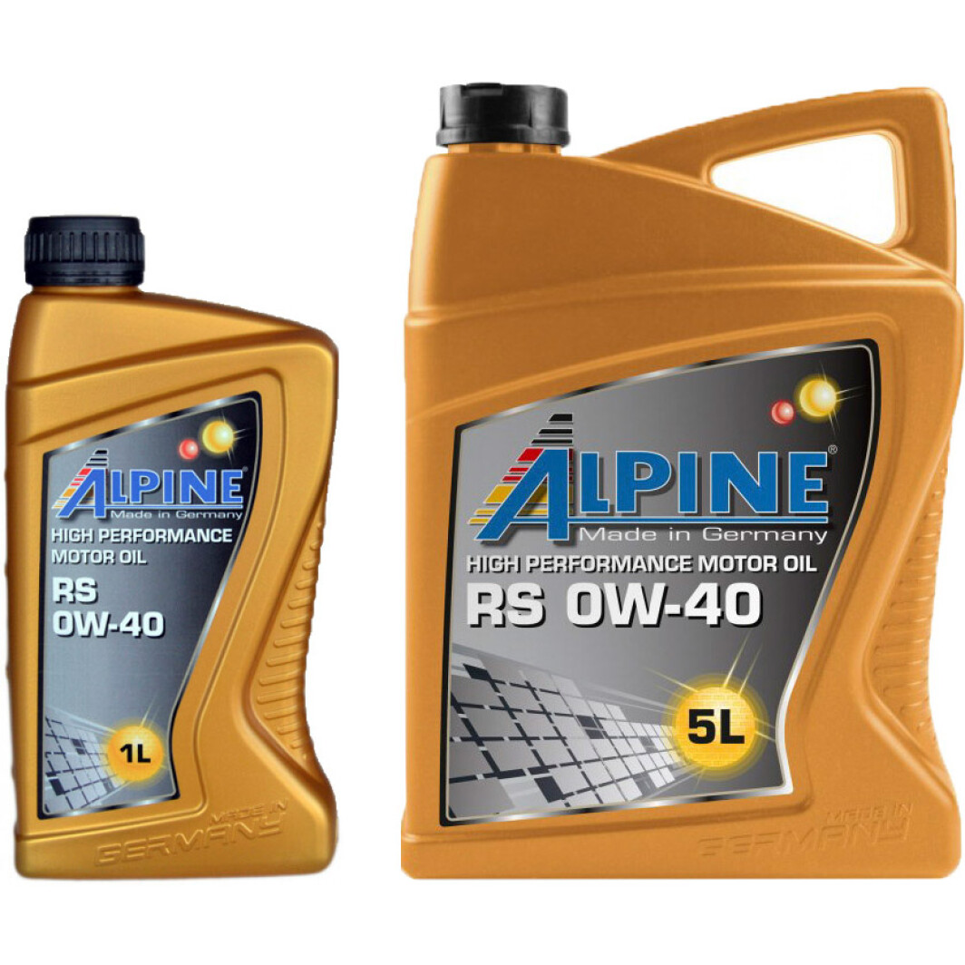 Alpine RS 0W-40 моторна олива