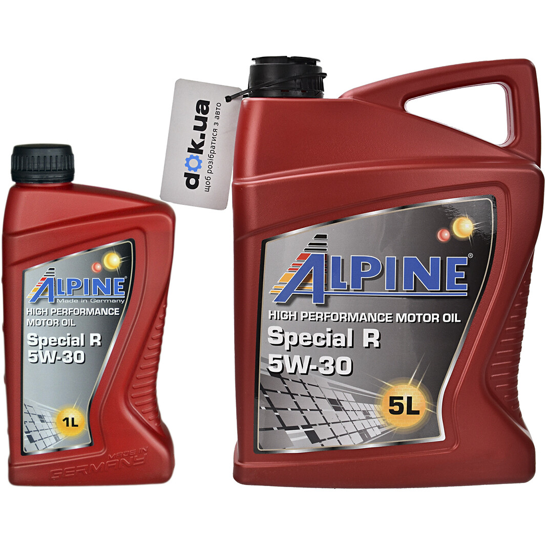 Моторное масло Alpine Special R 5W-30 на Toyota RAV4