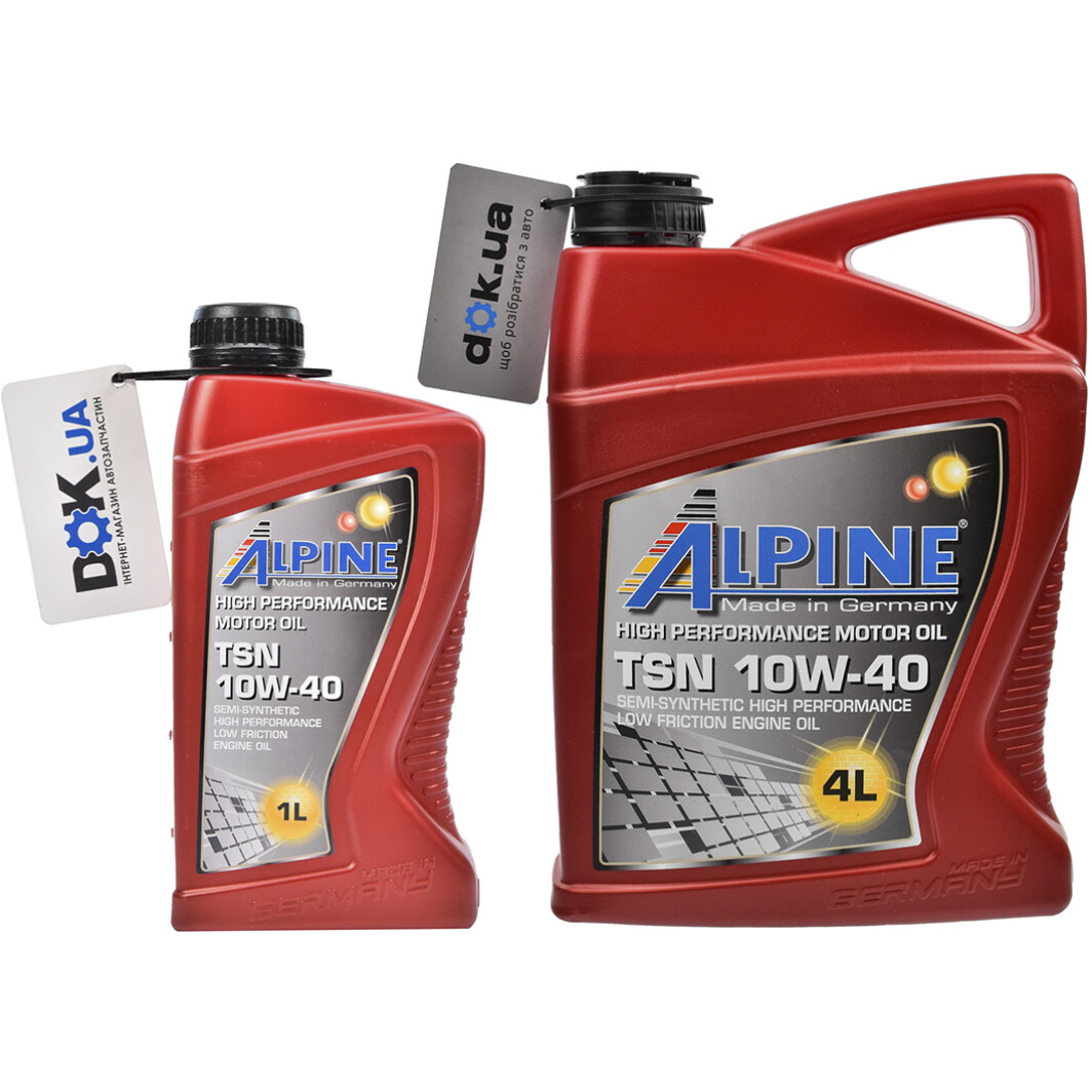 Моторное масло Alpine TSN 10W-40 на Toyota Sequoia