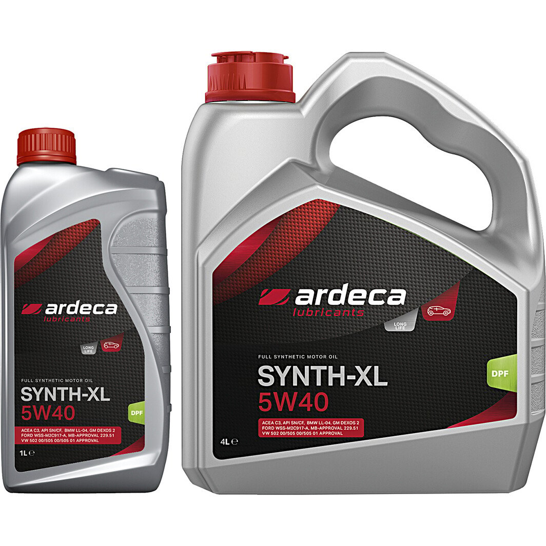 Моторное масло Ardeca Synth-XL 5W-40 на Mazda MX-5
