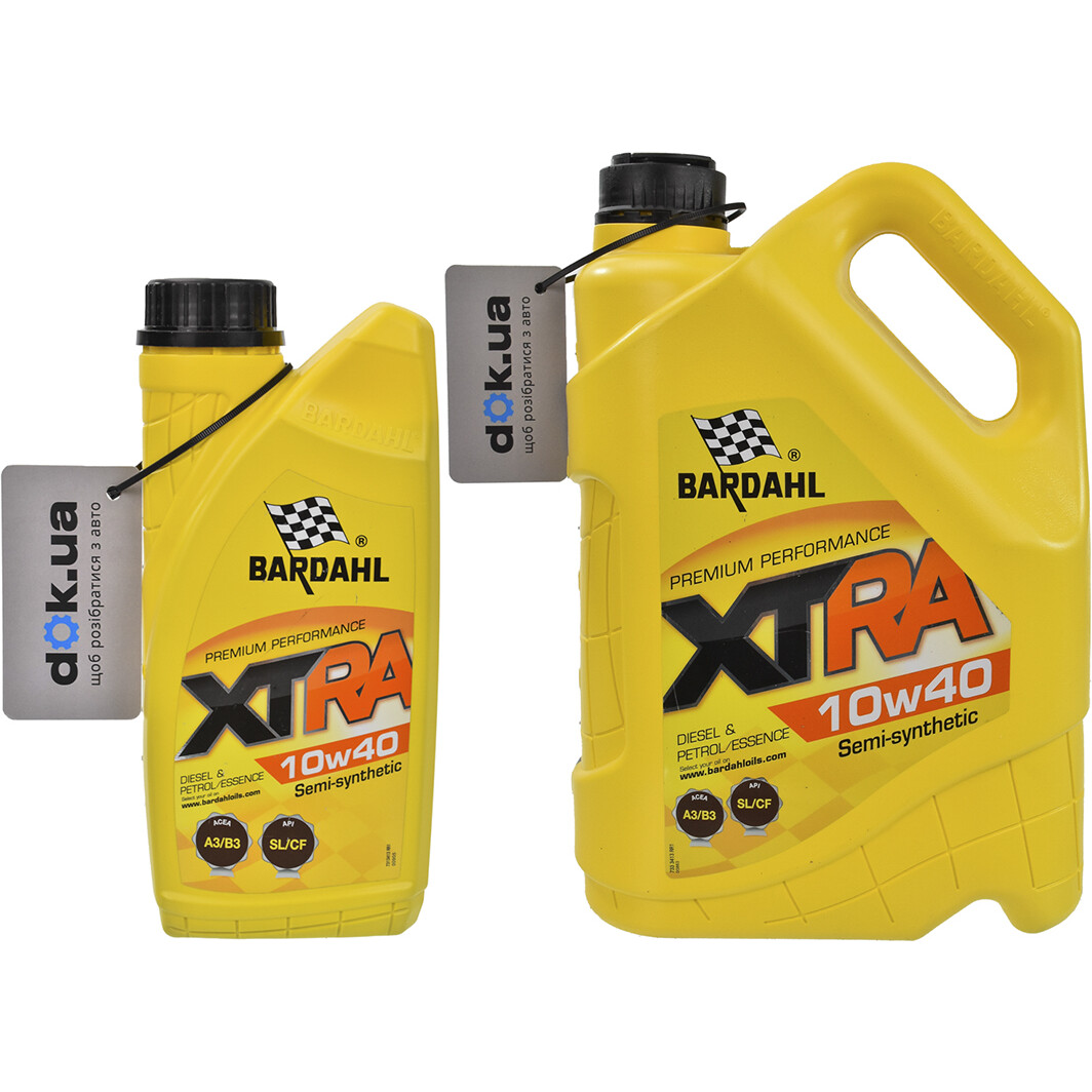 Моторное масло Bardahl XTRA 10W-40 на Chevrolet Evanda