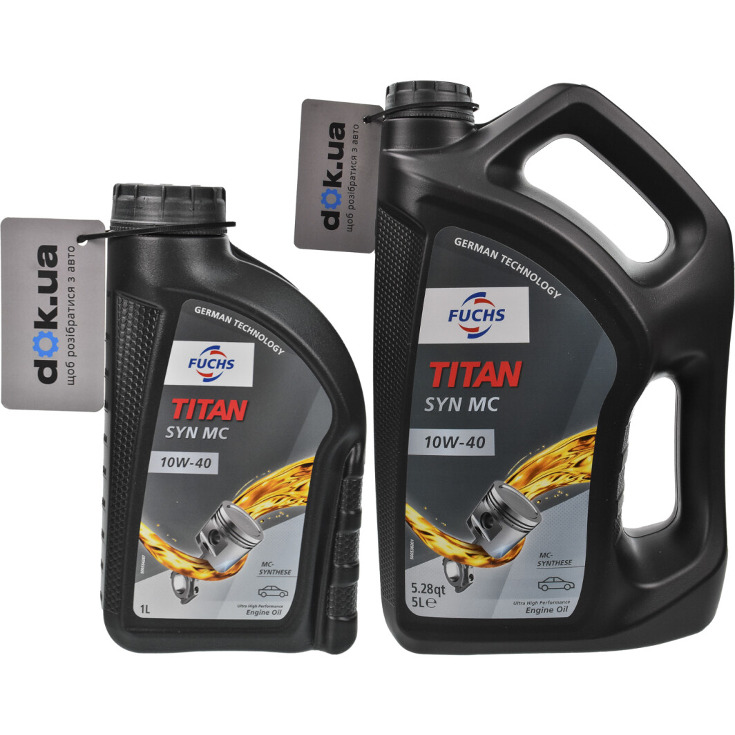 Моторна олива Fuchs Titan Syn MC 10W-40 на Hyundai i40