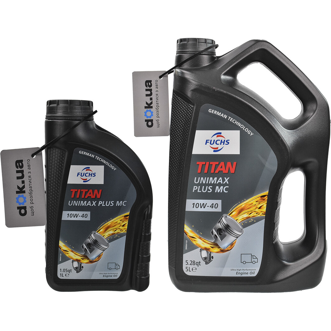 Моторное масло Fuchs Titan Unimax Plus MC 10W-40 на Honda Stream