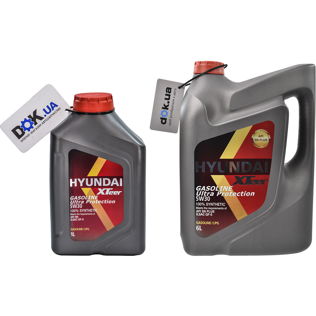 Моторна олива Hyundai XTeer Gasoline Ultra Protection 5W-30 на Hyundai ix35