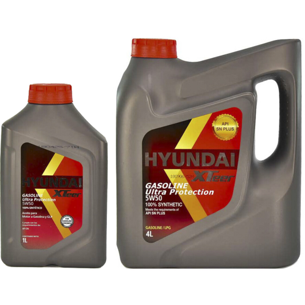 Моторное масло Hyundai XTeer Gasoline Ultra Protection SN 5W-50 на Honda Stream