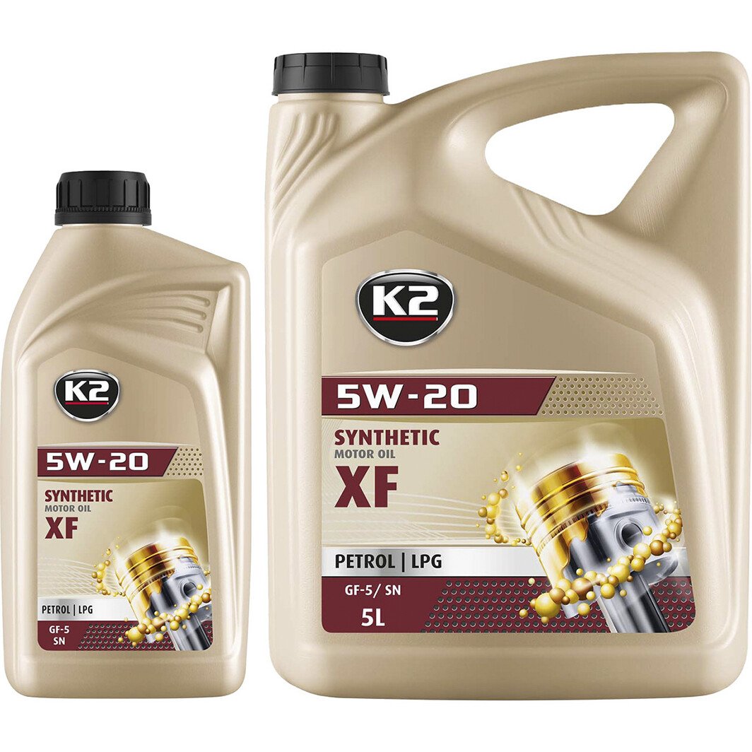 Моторное масло K2 XF 5W-20 на Chevrolet Captiva