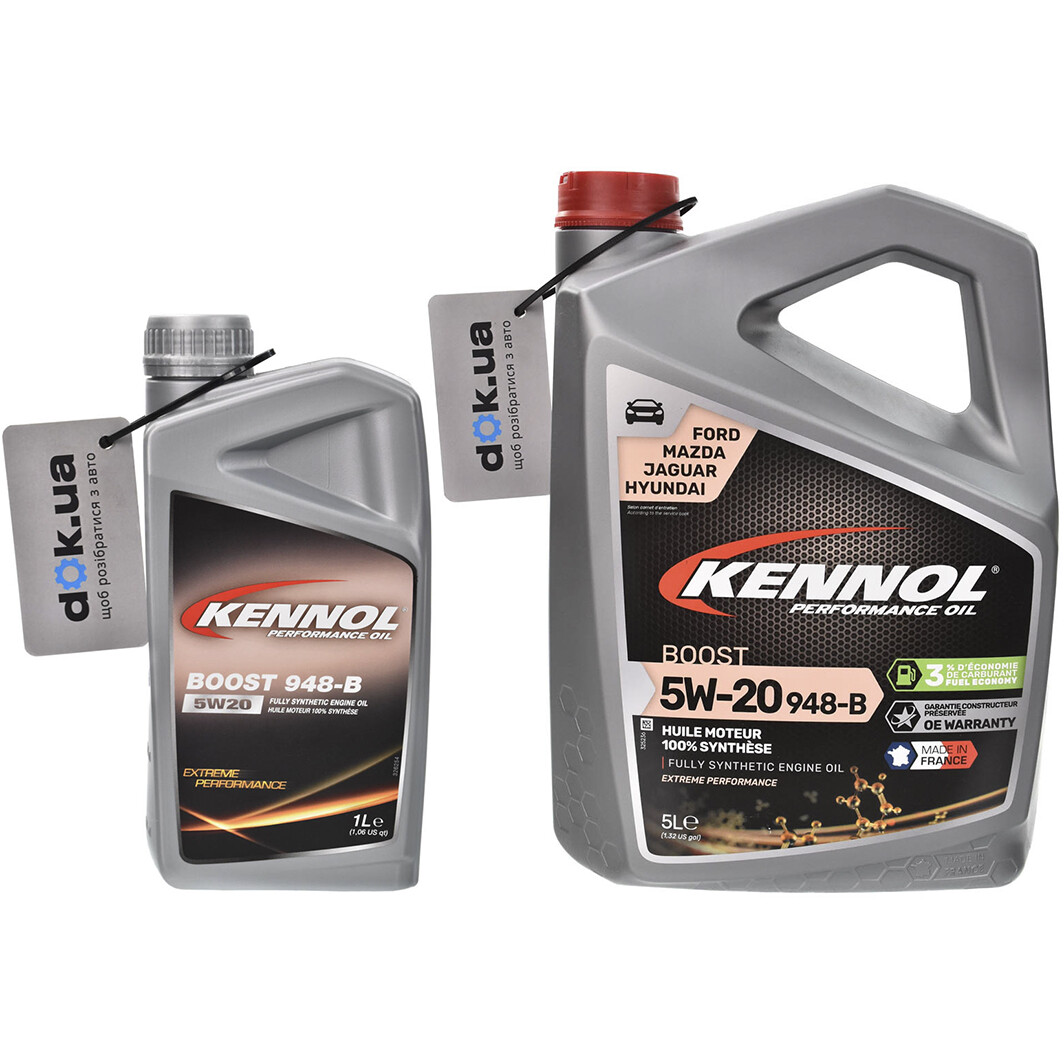 Моторна олива Kennol Boost 948-B 5W-20 на Iveco Daily VI