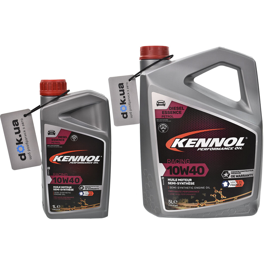 Моторное масло Kennol Racing 10W-40 на Chevrolet Zafira