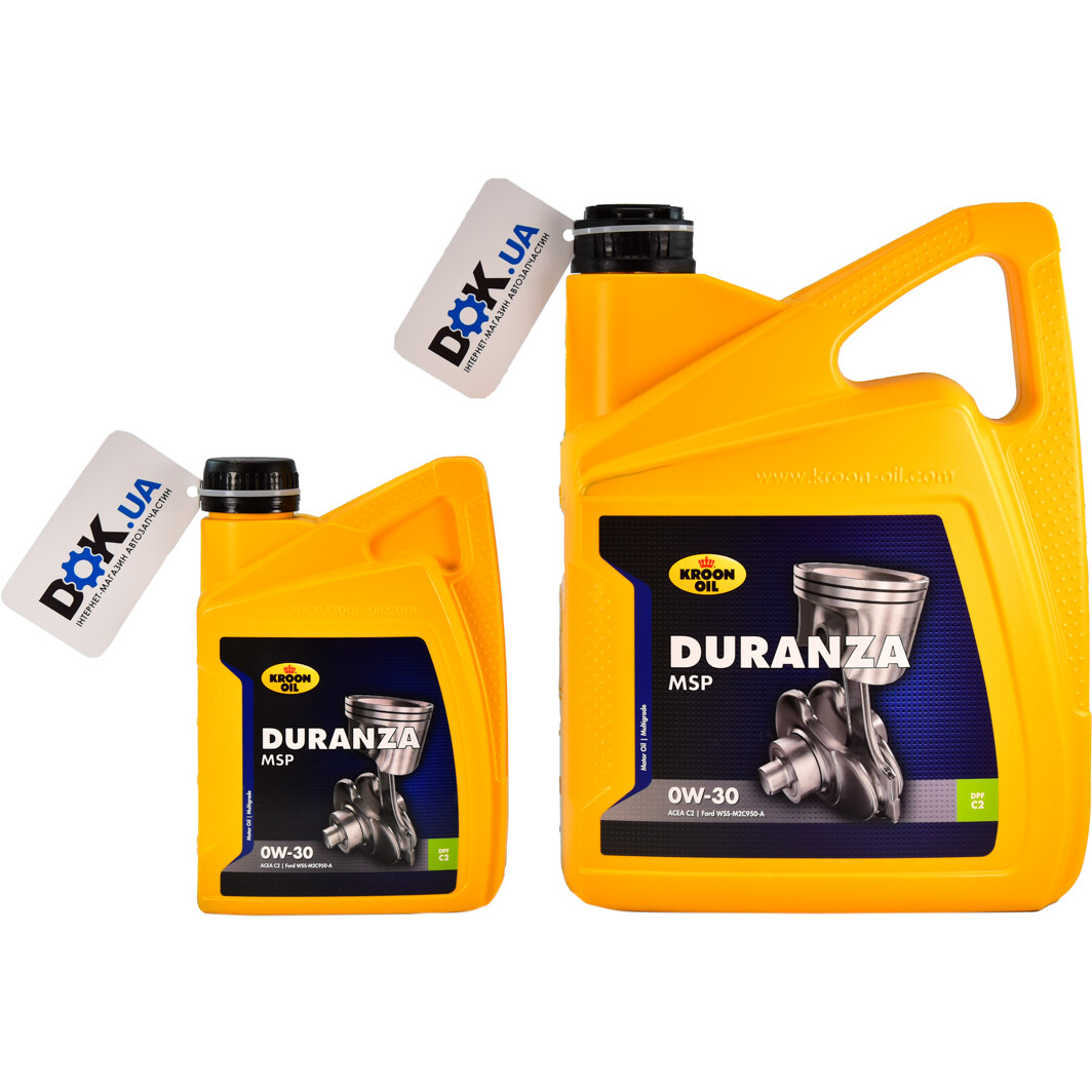 Моторна олива Kroon Oil Duranza MSP 0W-30 на Chevrolet Trans Sport