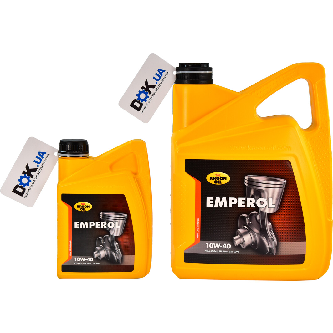 Kroon Oil Emperol 10W-40 (1 л, 4 л, 5 л, 20 л) моторное масло: купить ...