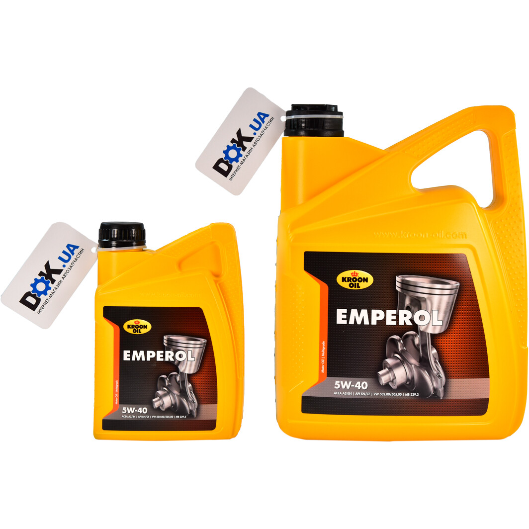 Kroon Oil Emperol 5W-40 (1 л, 4 л, 5 л, 20 л) моторное масло: купить ...