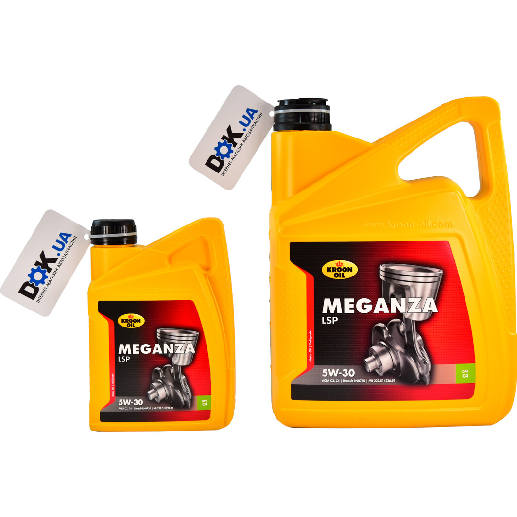 Моторное масло Kroon Oil Meganza LSP 5W-30 на MINI Clubman