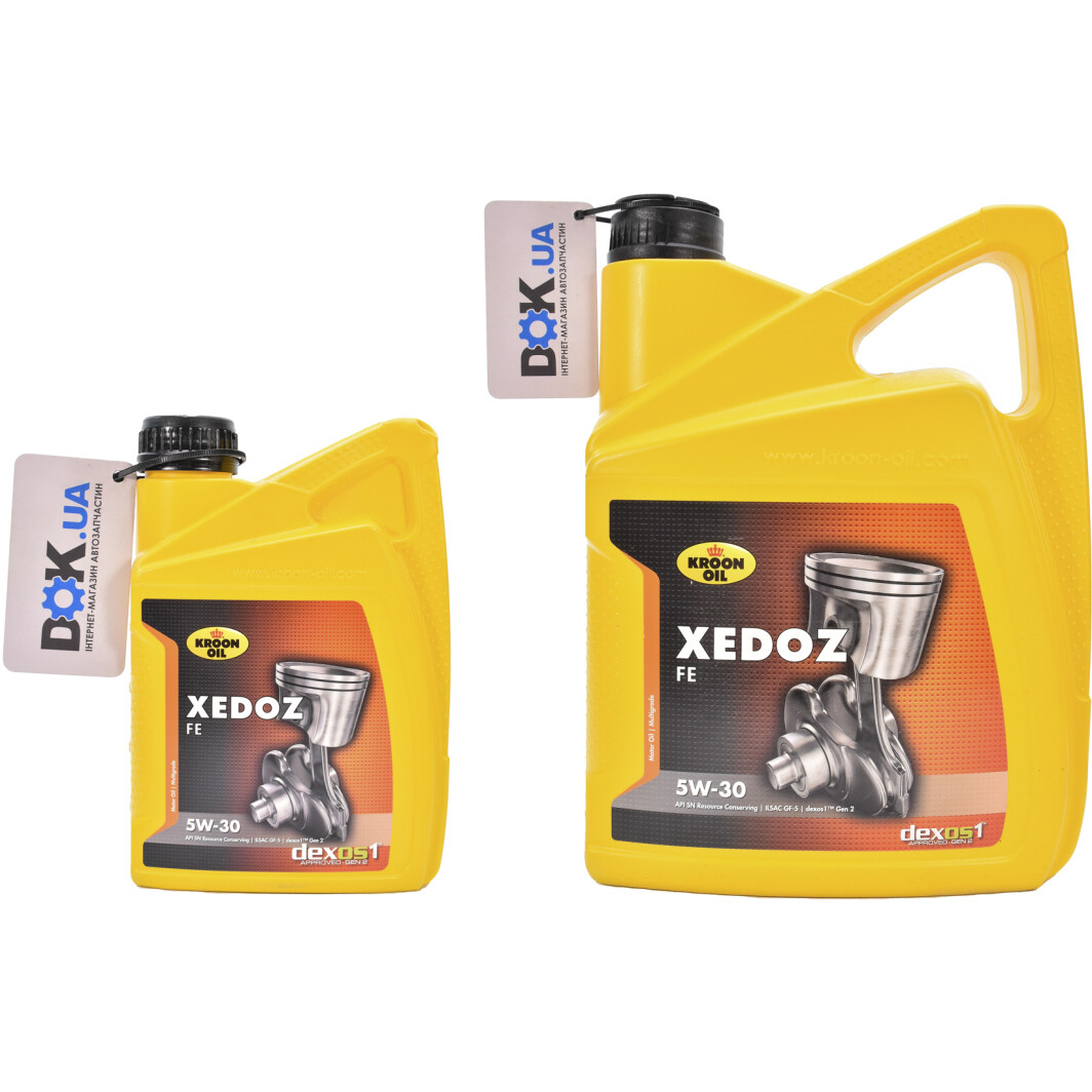 Моторна олива Kroon Oil Xedoz FE 5W-30 на Skoda Roomster
