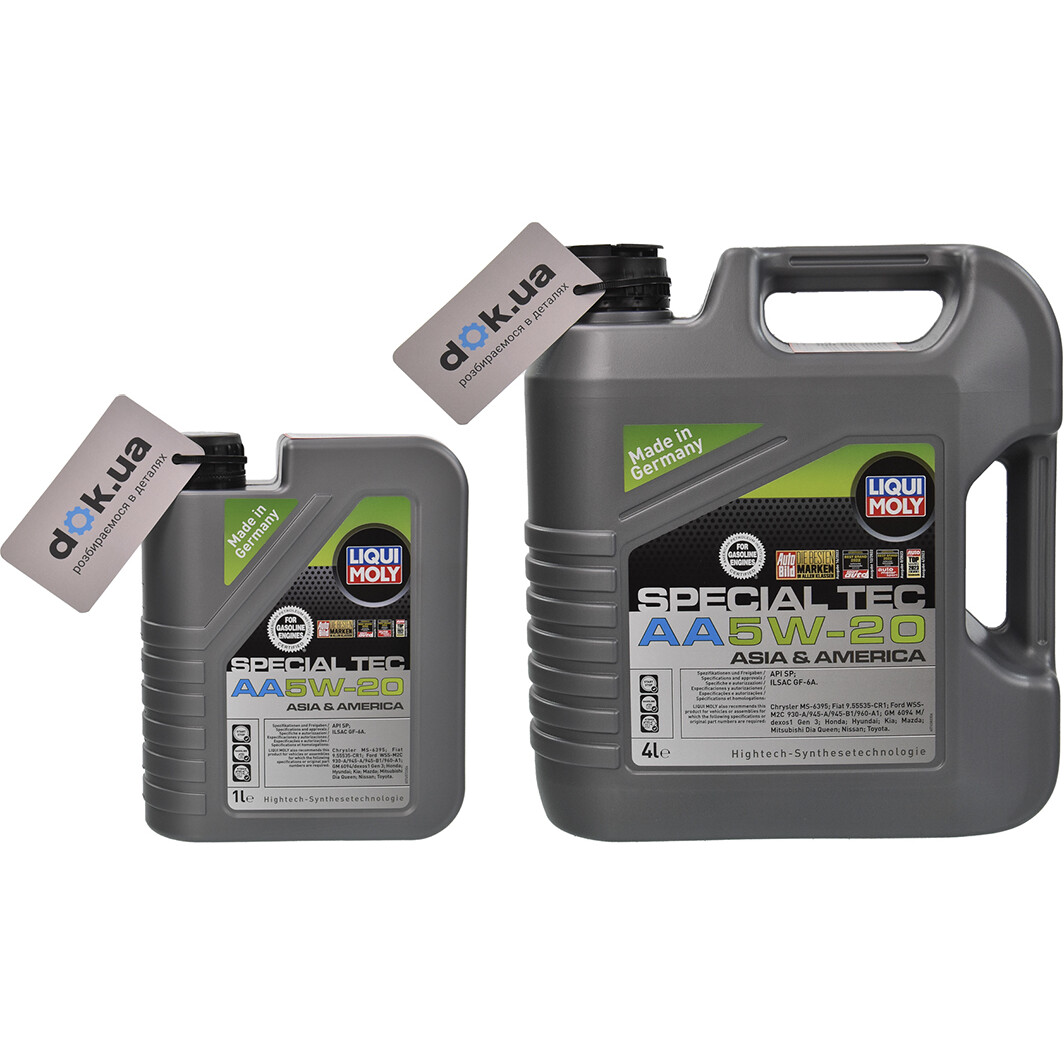 Моторное масло Liqui Moly Special Tec AA 5W-20 на Volkswagen LT