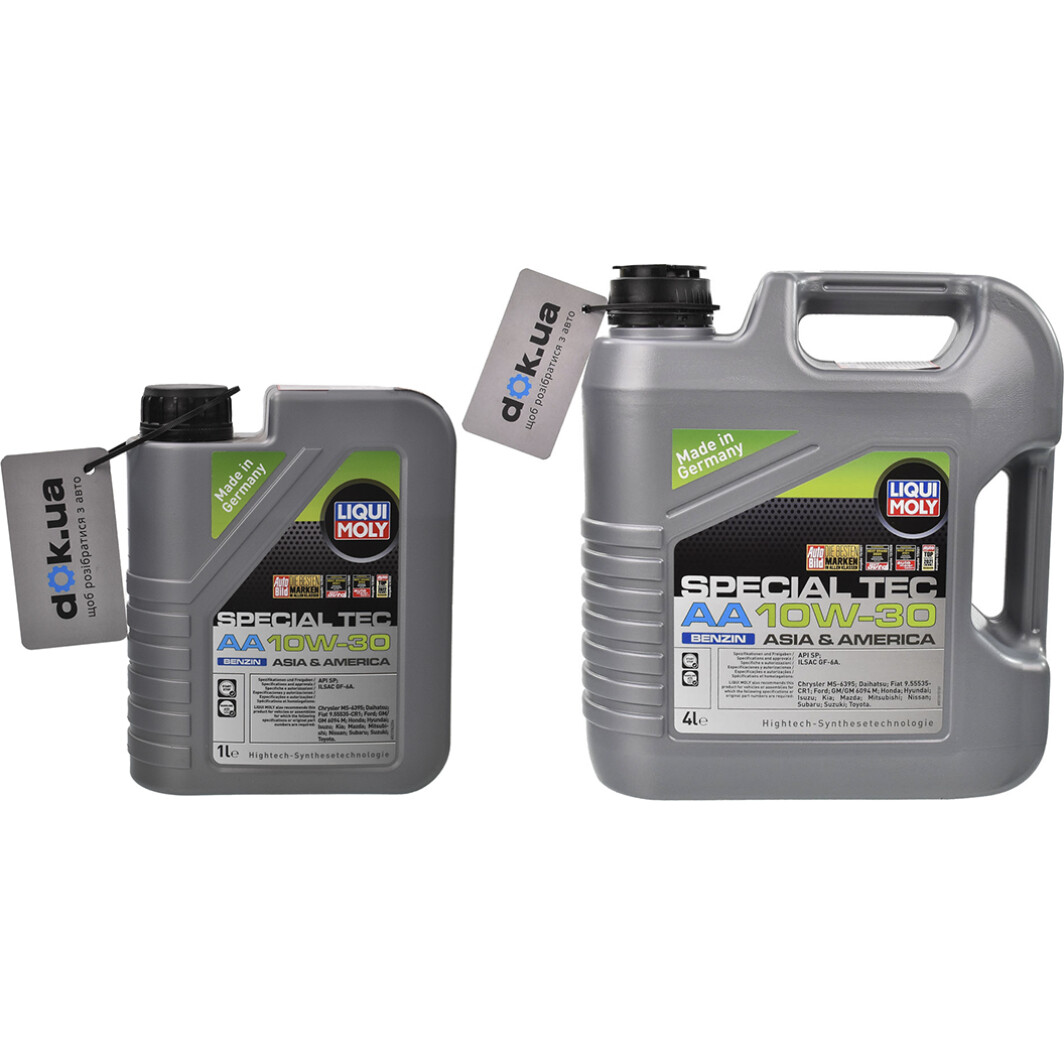 Моторное масло Liqui Moly Special Tec AA Benzin 10W-30 на Nissan Juke