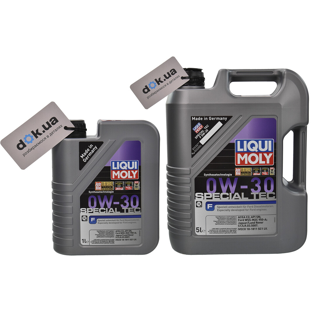 Моторное масло Liqui Moly Special Tec F 0W-30 на Renault Trafic