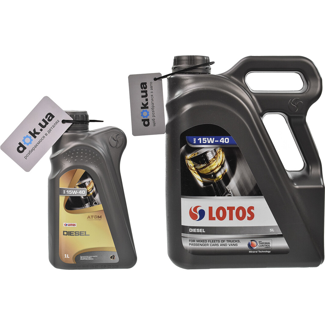 Моторна олива LOTOS Diesel 15W-40 на Hyundai H350