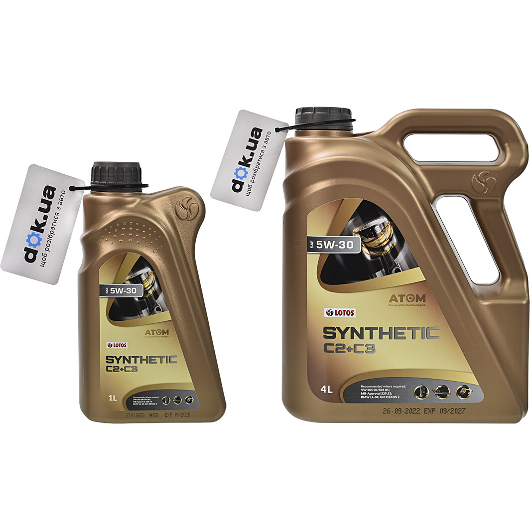 Моторное масло LOTOS Synthetic C2+C3 5W-30 на Mercedes T1