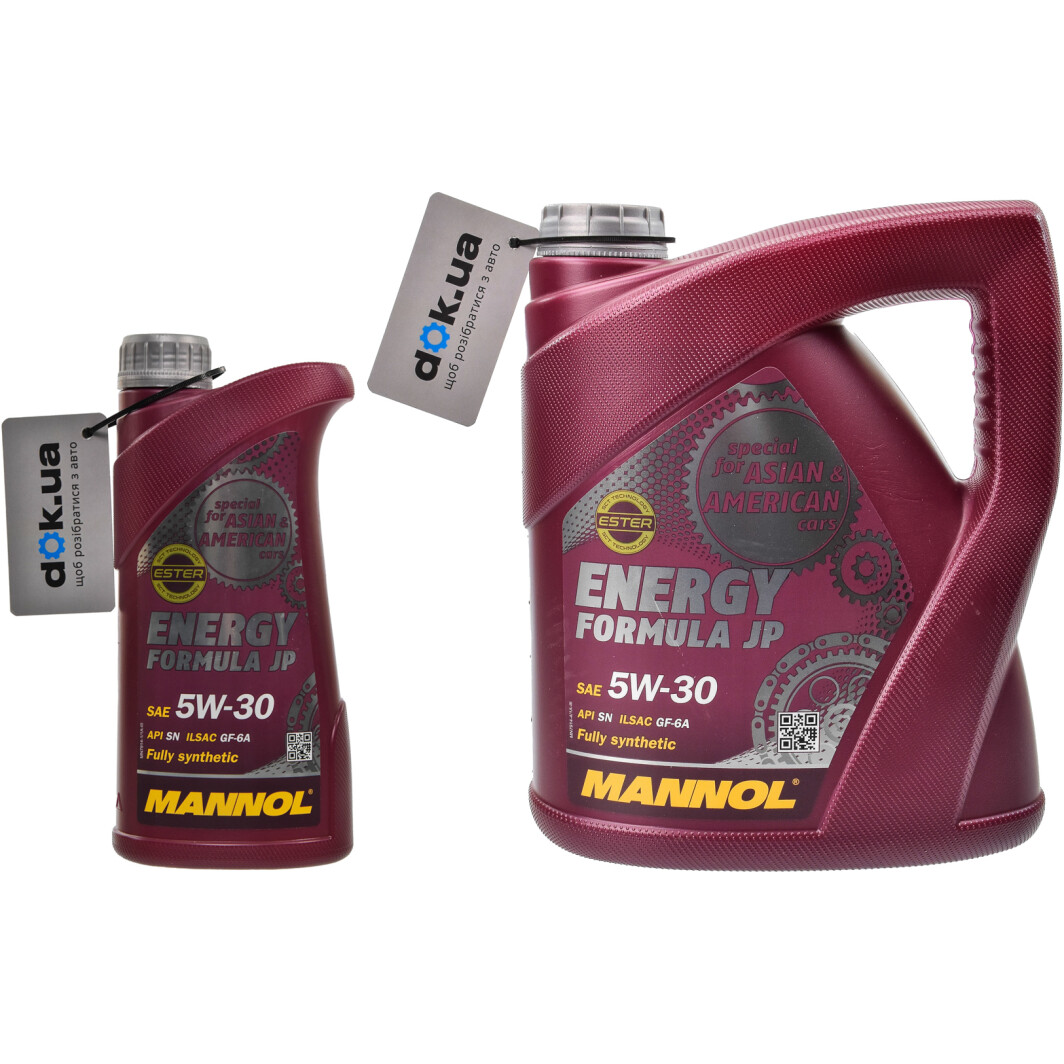 Моторна олива Mannol Energy Formula JP 5W-30 на Hyundai i40