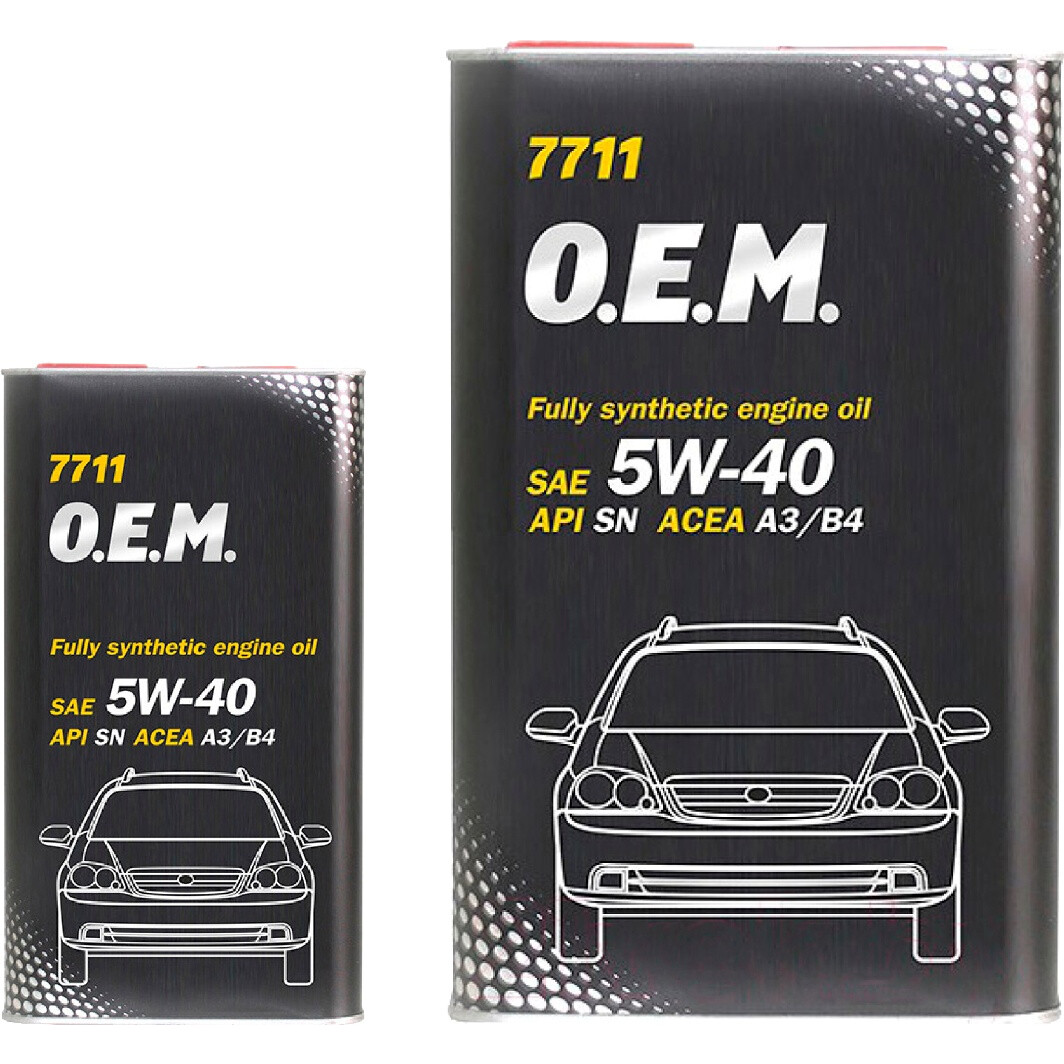 Моторна олива Mannol O.E.M. For Daewoo GM (Metal) 5W-40 на Toyota Previa