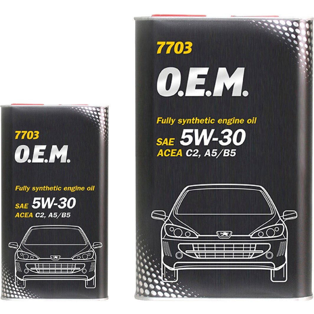Моторное масло Mannol O.E.M. For Peugeot Citroen (Metal) 5W-30 на Chevrolet Lumina