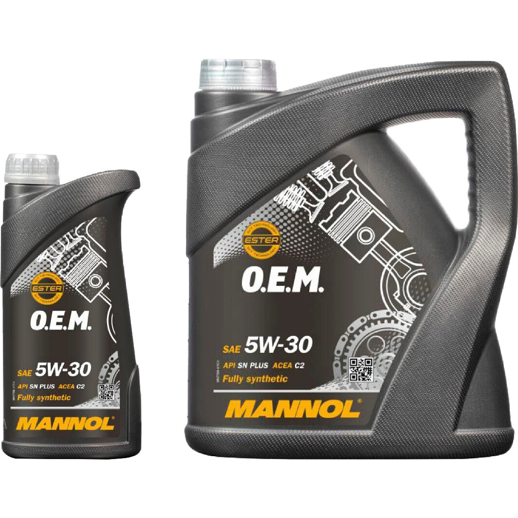 Моторна олива Mannol O.E.M. For Toyota Lexus 5W-30 на BMW 1 Series