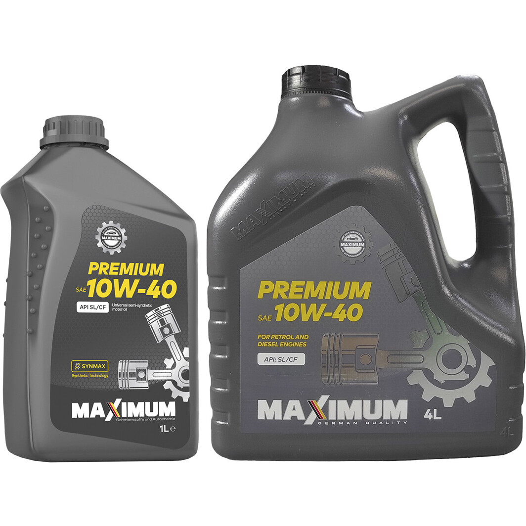 Моторна олива Maximum Premium 10W-40 на Chevrolet Aveo