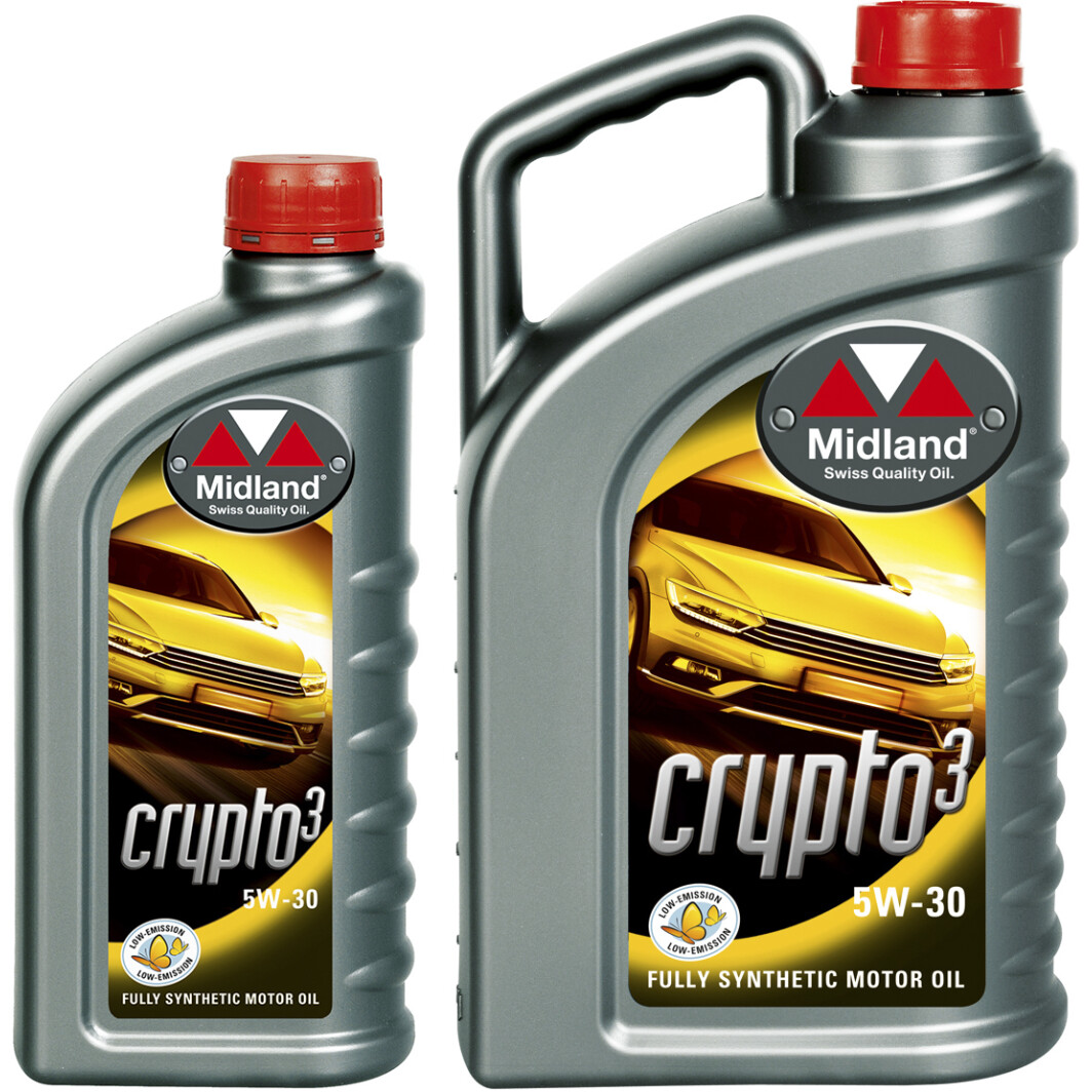Моторна олива Midland Crypto-3 5W-30 на Chevrolet Matiz