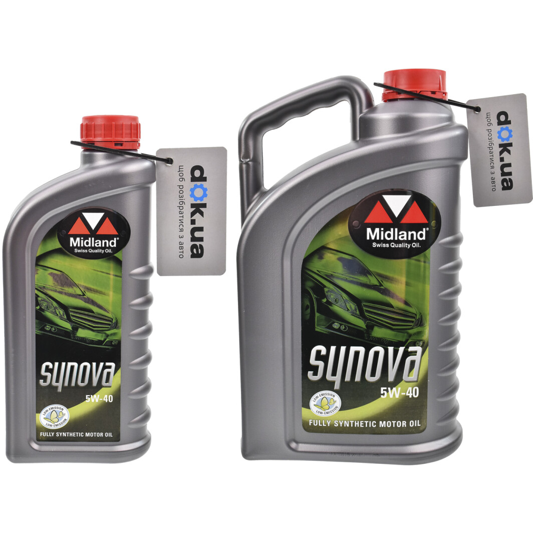 Моторна олива Midland Synova 5W-40 на Nissan Kubistar