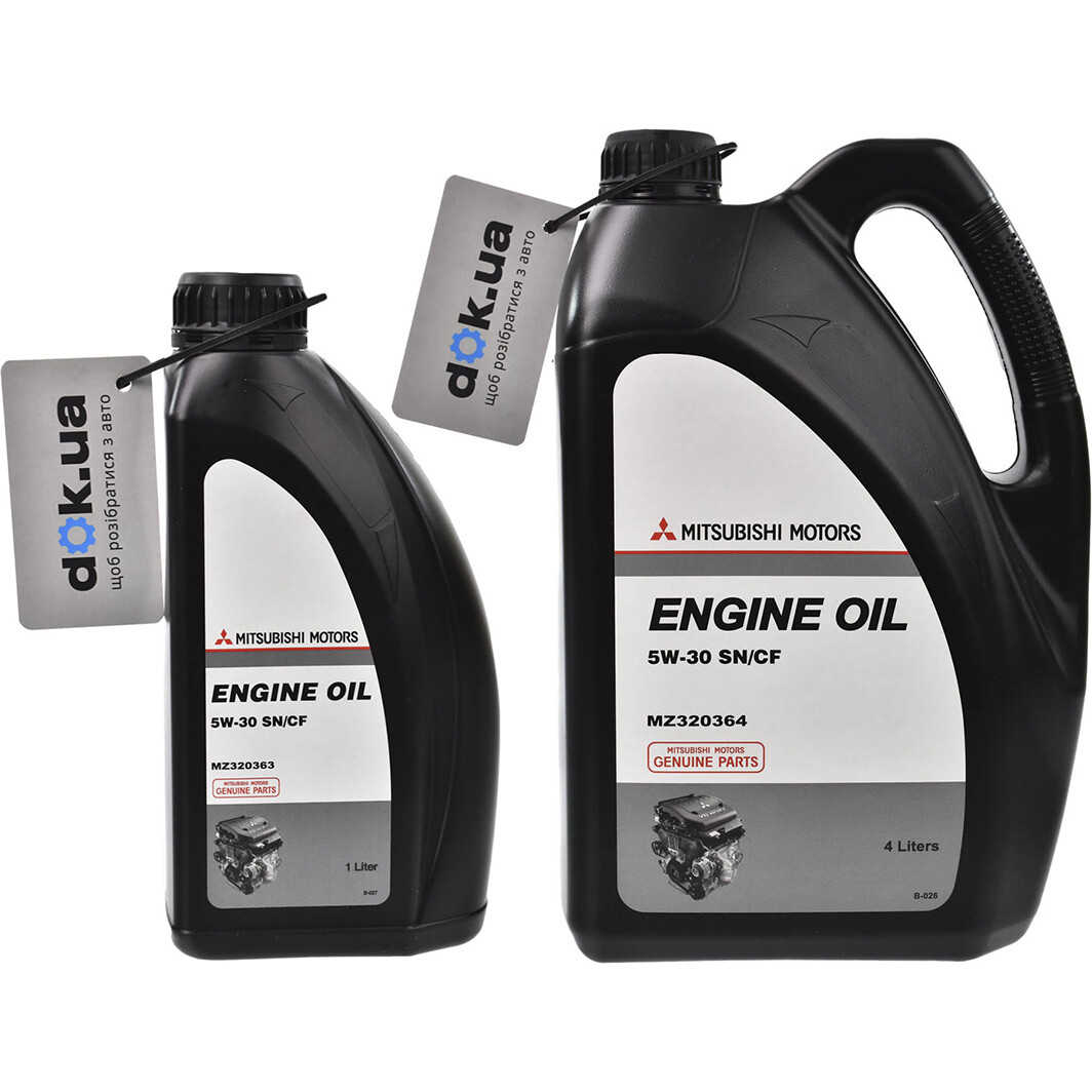 Моторное масло Mitsubishi Engine Oil SN/CF 5W-30 на Chevrolet Zafira