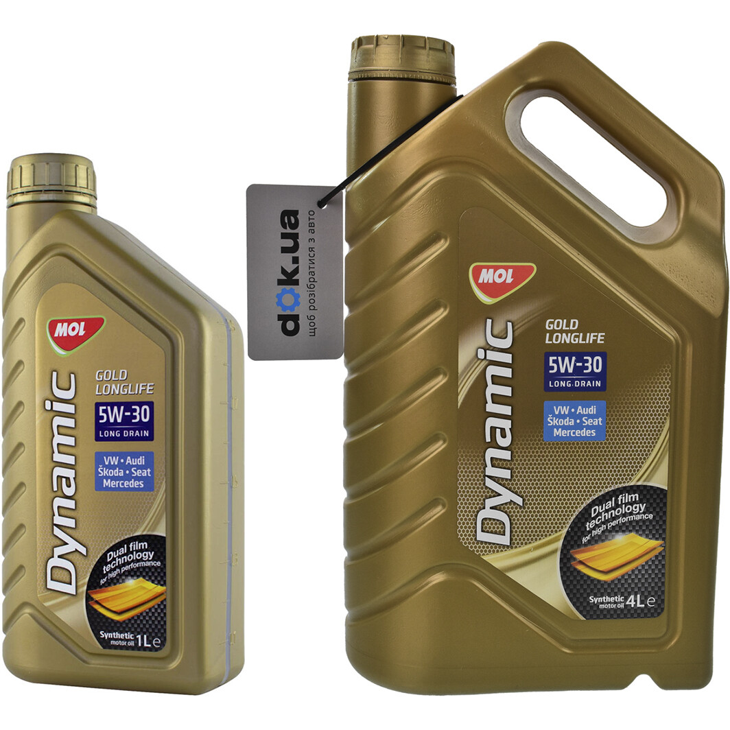 Моторное масло MOL Dynamic Gold Longlife 5W-30 на Citroen C25