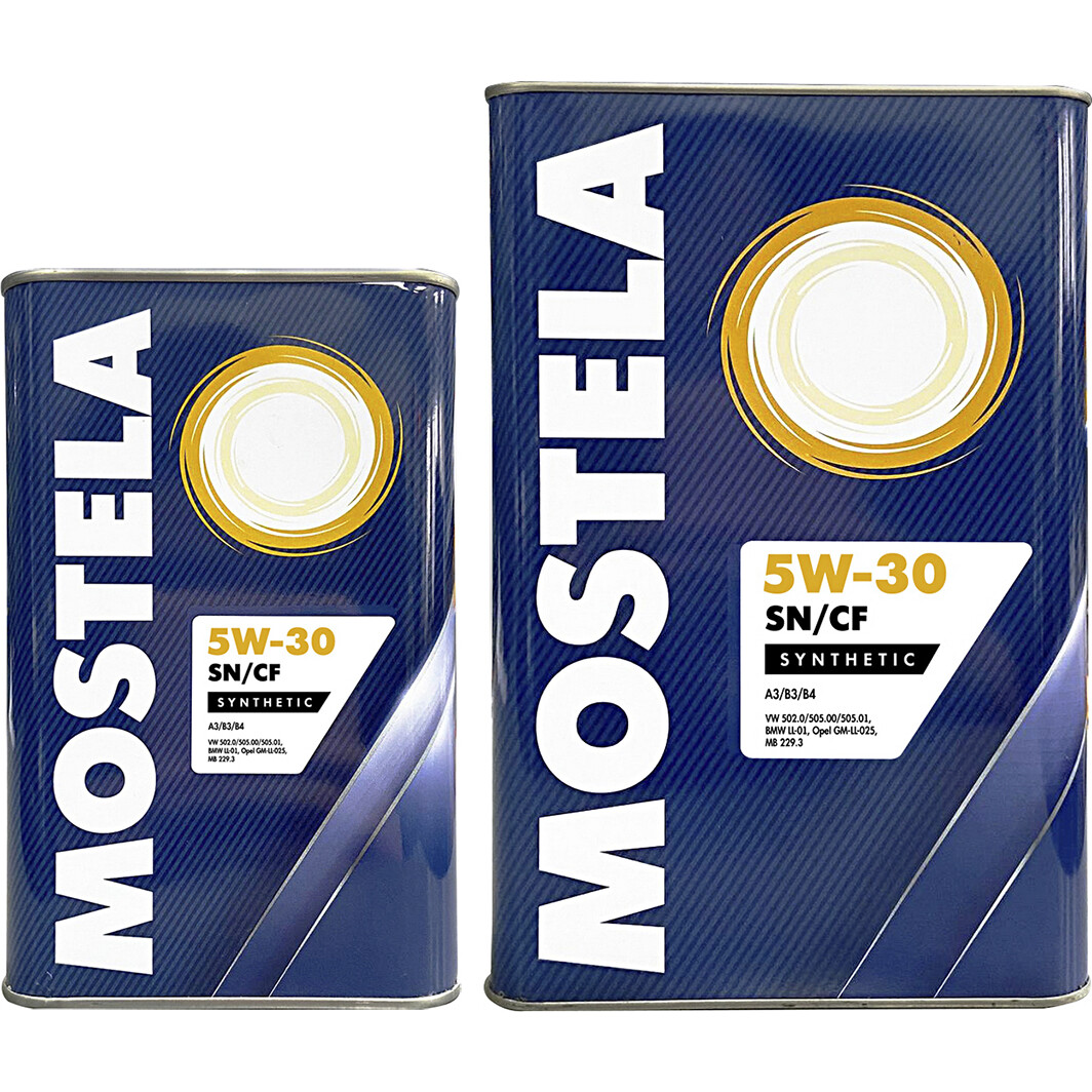 Моторна олива Mostela Synthetic 5W-30 на Fiat Ulysse