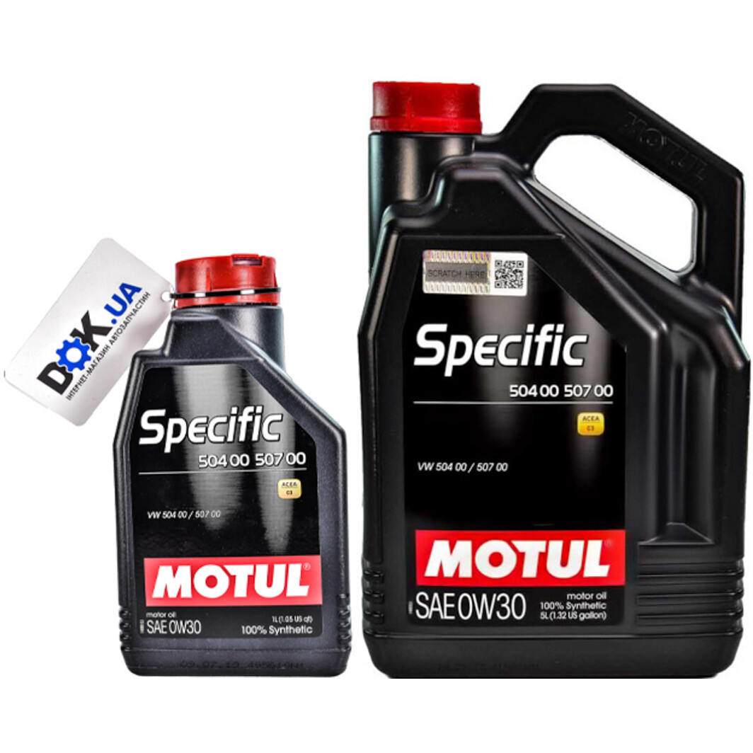 Моторное масло Motul Specific 504 00 507 00 0W-30 на Opel Campo