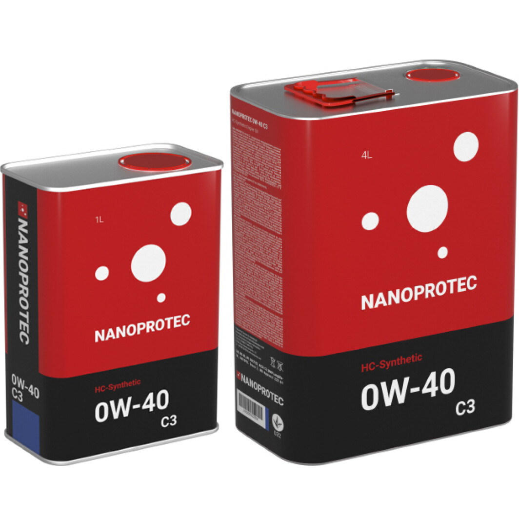Моторна олива Nanoprotec C3 HC-Synthetic 0W-40 на Volvo XC90