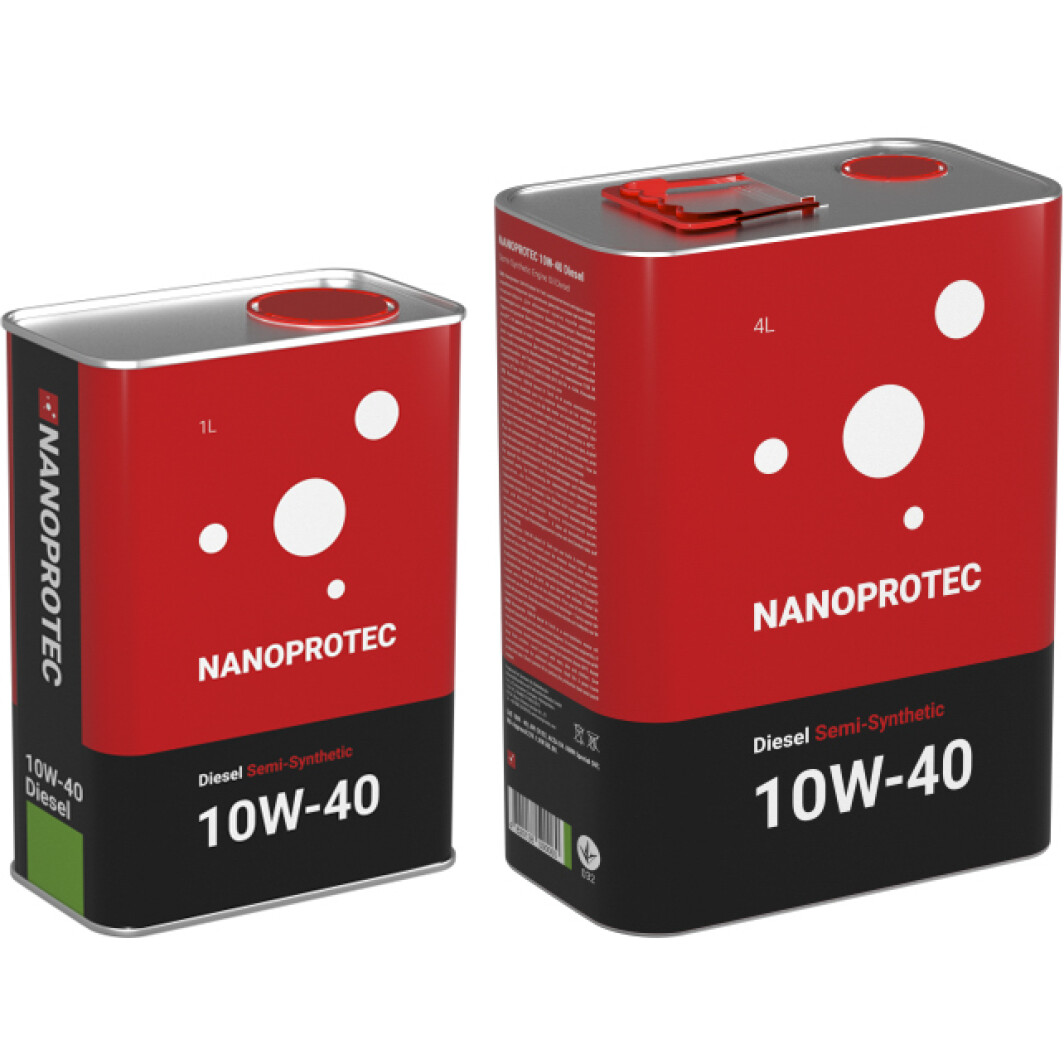 Моторное масло Nanoprotec Diesel Semi-Synthetic 10W-40 на Iveco Daily VI