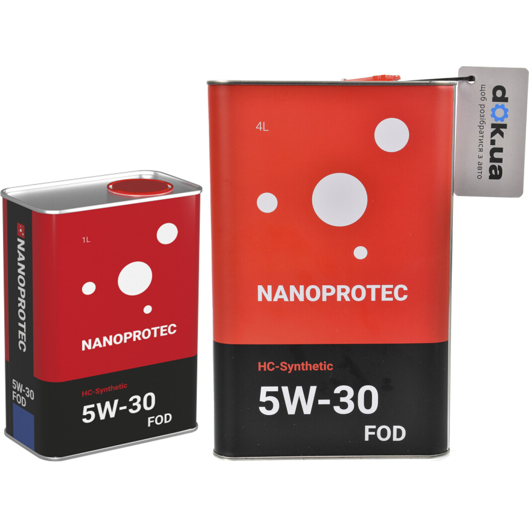 Моторное масло Nanoprotec FOD HC-Synthetic 5W-30 на Volkswagen CC