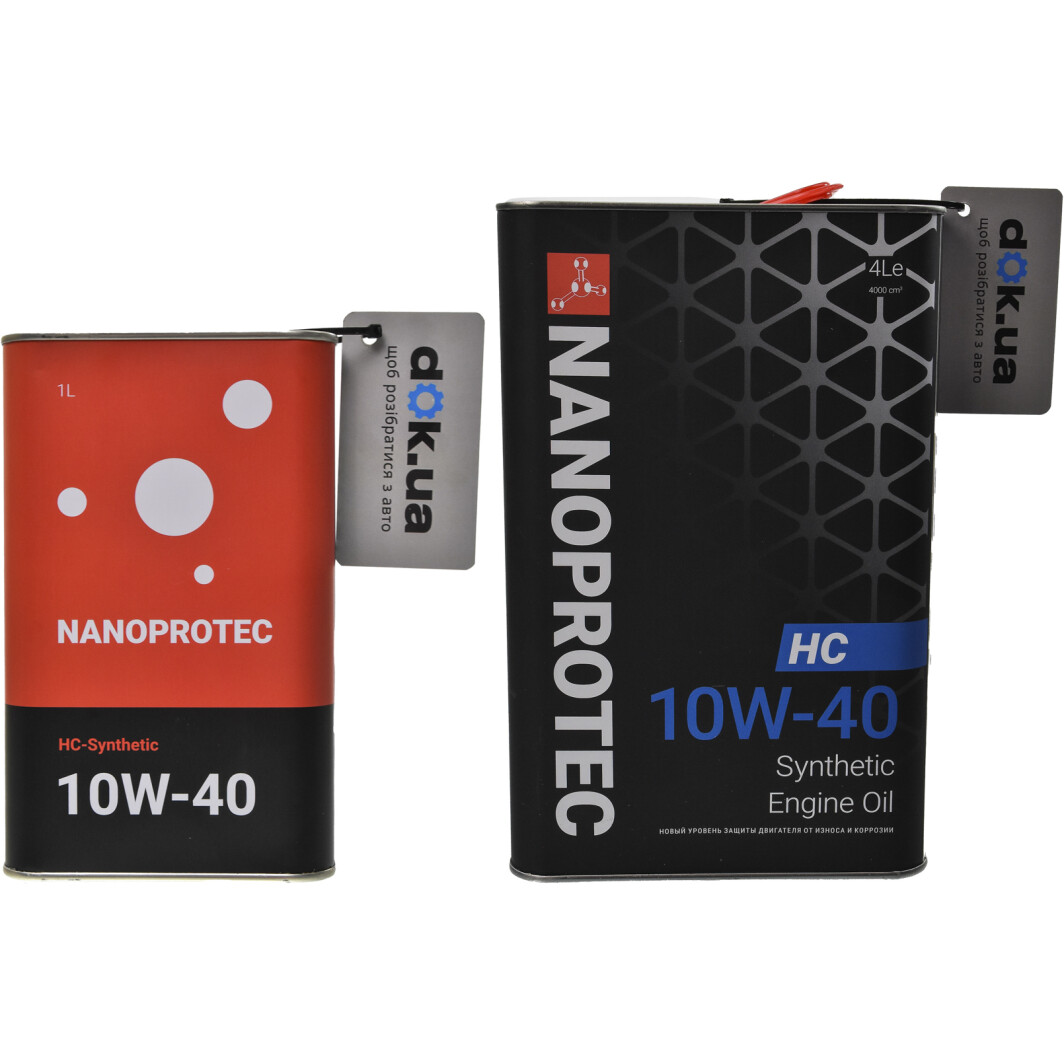 Моторное масло Nanoprotec HC-Synthetic 10W-40 на Opel Mokka
