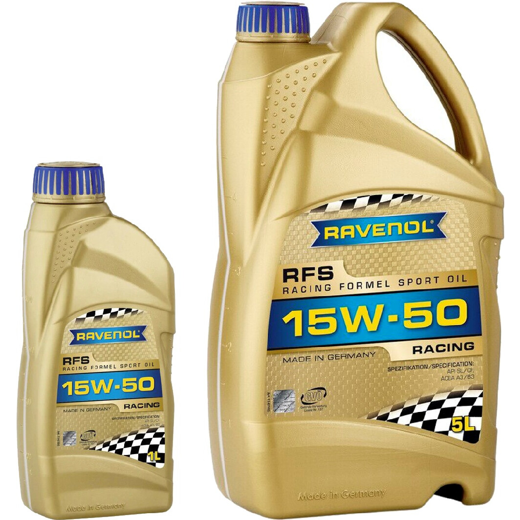 Моторна олива Ravenol RFS 15W-50 на Hyundai Matrix