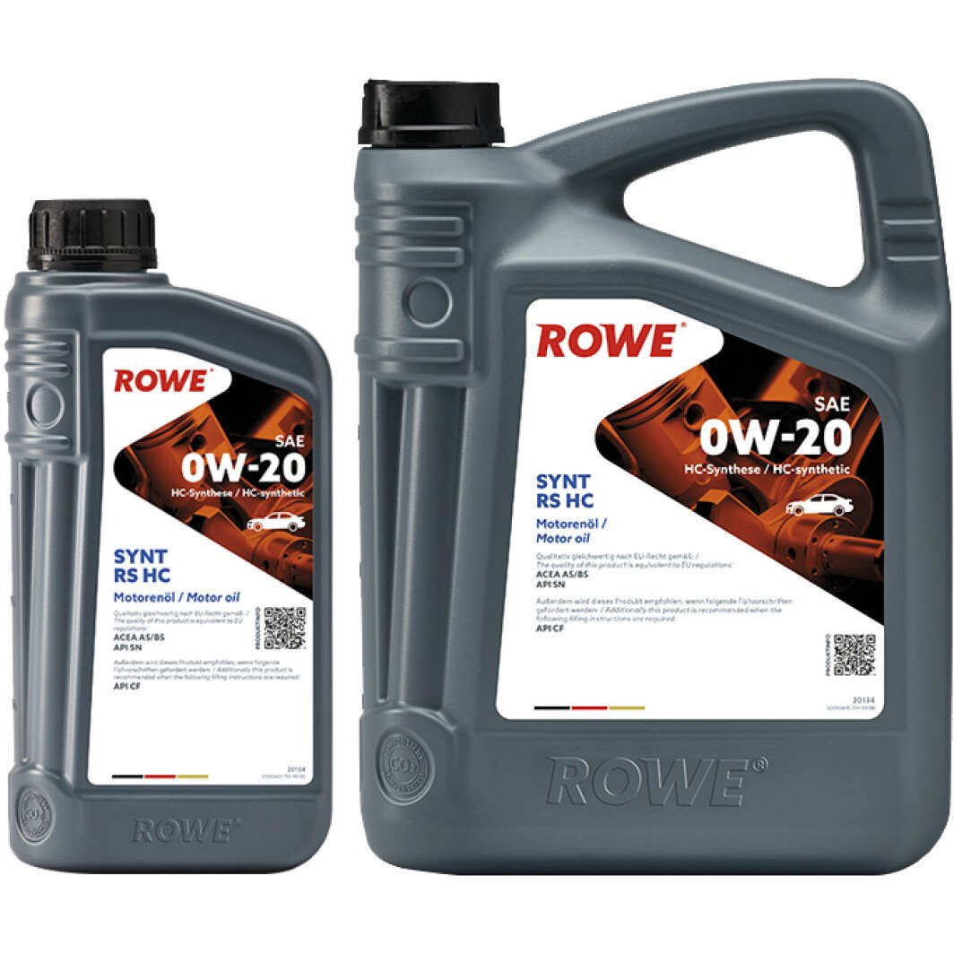 Моторное масло Rowe Synt RS HC 0W-20 на Toyota RAV4